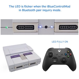 2024 iBlueControlMod SNES Bluetooth Wireless Controller adattatore interno per Gamepad Bluetooth SNES adattatore - Product Image 5