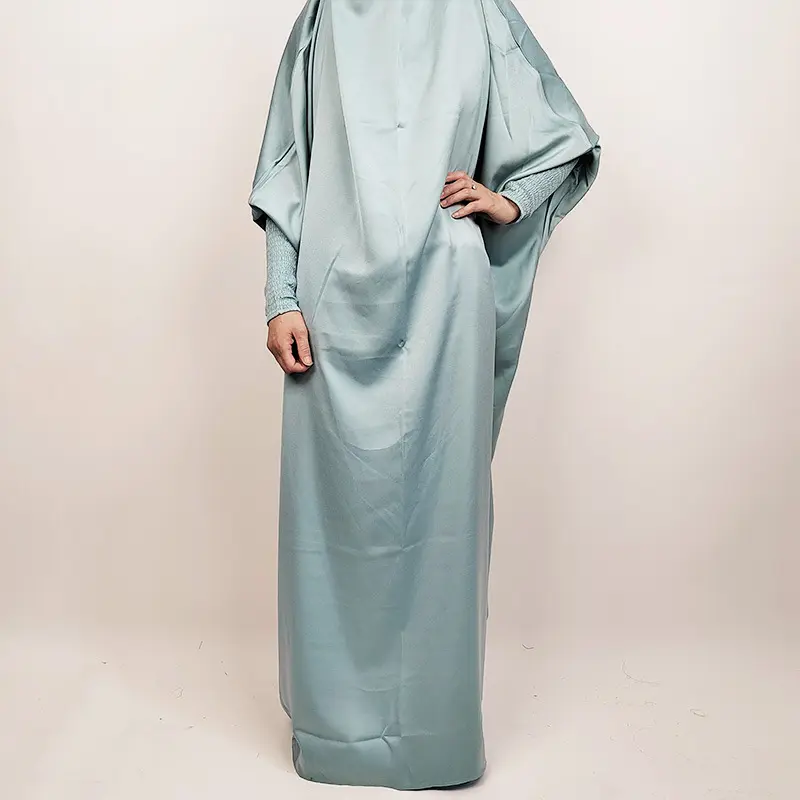 1 Stück Set Modest Khimar Hijab Abaya muslimische Kleidung für Frauen in Dubai 2023 Hidjab Muslim Robe Complet