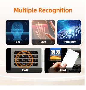 2025 Hysoon FF686 gestione dei dipendenti tutto in uno controllo biometrico di accesso al riconoscimento facciale e delle impronte digitali - Product Image 4