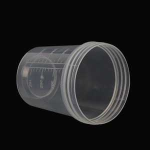 20ml 30ml 50ml 100mlミニ目盛り付きPPプラスチック計量カップ病院用 - Product Image 5