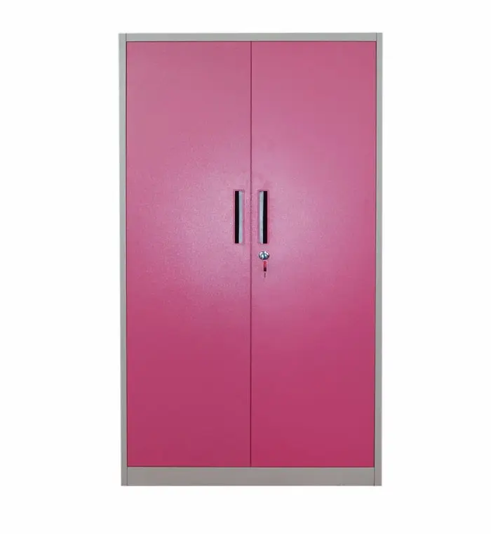 Metal locker cabinet 2 door for dress metal locker cabinet clothes cabinet