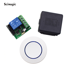 Interruttore telecomando universale 433 Mhz modulo trasmettitore e ricevitore RF 433 mhz Controller interruttore luce relè 1CH 24V - Product Image 5