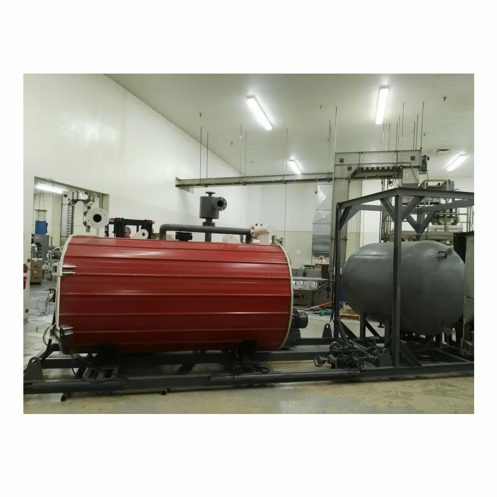 Caldera térmica Industrial personalizada, calentador de fluido térmico de Gas, aceite caliente