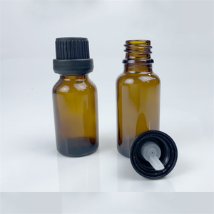 Proveedor OME botella de vidrio ámbar vacía personalizada para aceite esencial 5ml 10ml 15ml 20ml 30ml 50ml 100ml - Product Image 2