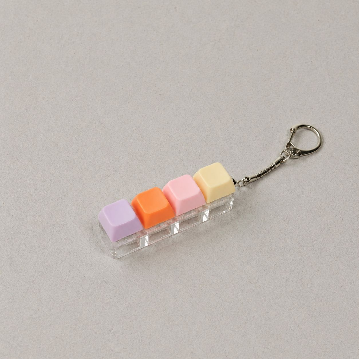 4-key yellow, pink, orange, purple
