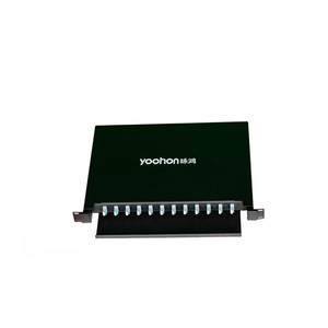 24 Port FTTH Rack-Mounted Optical ODF Fiber Optic Distribution Frame LC Connector <strong>Patch</strong> <strong>Panel</strong> CATV 3G 4G Wireless LAN <strong>Networks</strong>