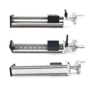 XYZ Axis CNC Manual Guía de riel lineal Deslizamiento de movimiento Mesa deslizante de pista única de carrera efectiva 500 mm/s - Product Image 3