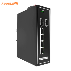 2 100M SFP mit 4 10/100M Industrial Ethernet Switch Netzwerk-Switch-Sicherheit - Product Image 3