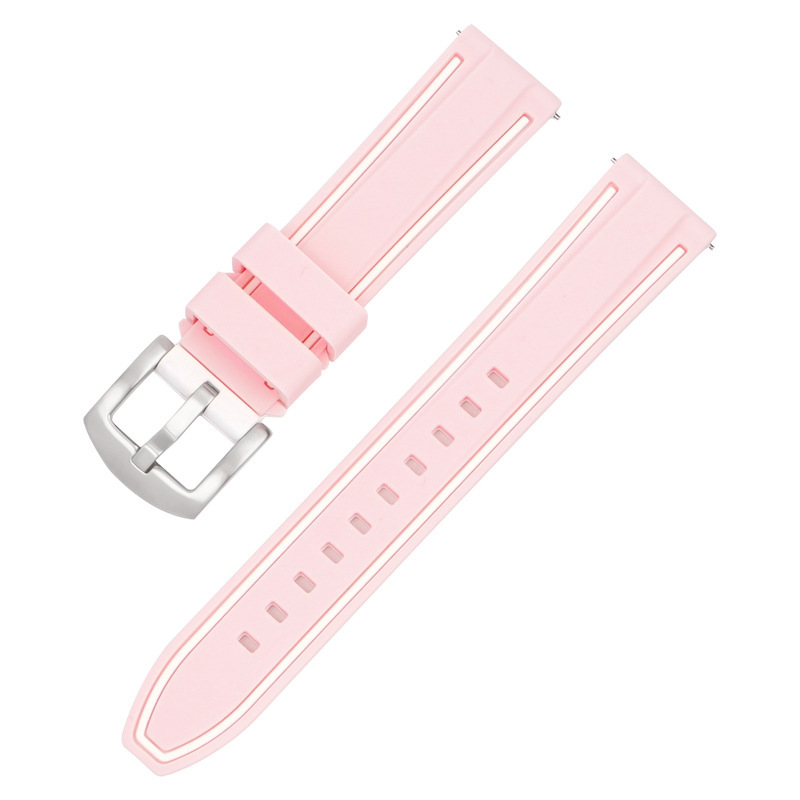 Pink and white