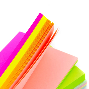 Bloc de notas personalizado Índice-Bloc de notas de papel publicado Pegatinas Suministros de oficina Bloc de notas pequeño para uso estacionario de oficina Bloc de notas adhesivas - Product Image 4