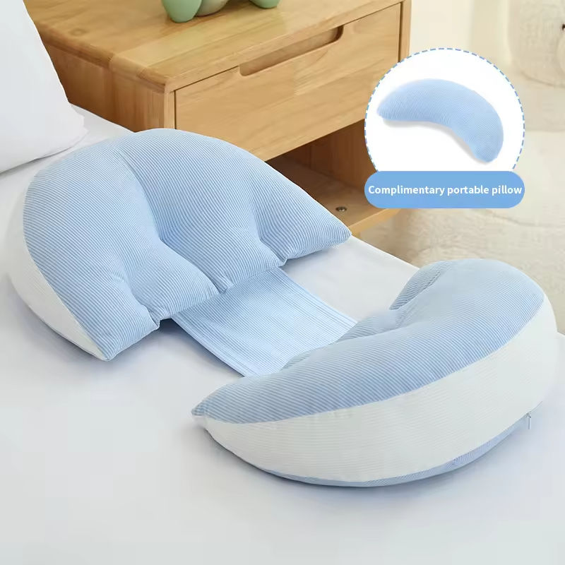 Velours côtelé bleu