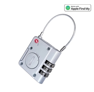 Nueva llegada MFi Tsa Lock Tracker Dispositivo de seguimiento en tiempo real Sistema IOS Find My Air Etiquetas de equipaje inteligente Rastreador GPS - Product Image 5