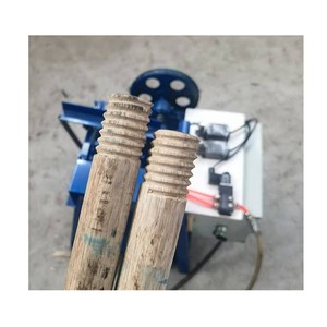 Máquina automática para hacer varillas roscadas, palos de madera y máquina con mango de escoba con motor de 380V, nueva condición disponible - Product Image 5