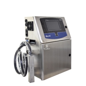Industrial Continuous Automatic CIJ Inkjet Printer <strong>Coding</strong> <strong>Machine</strong> Single Color Eco Solvent Ink for Expiry Date <strong>Coding</strong> - Product Image 1