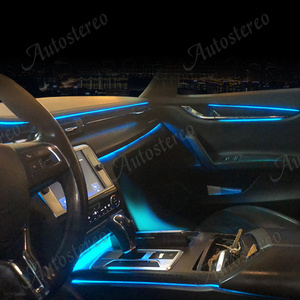 สำหรับ Maserati ระบบไฟ LED อัตโนมัติ,ไฟ LED สร้างบรรยากาศในรถยนต์หลอดไฟตกแต่ง64 Col - Product Image 4