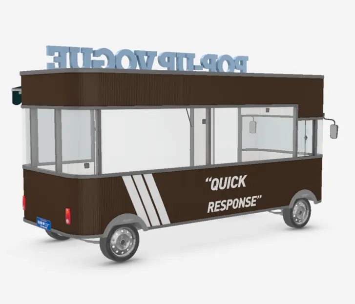 JEKEEN gıda otobüs popüler kamyon römork aperatif makineleri satılık tam mutfak ile donatılmış elektrikli dondurma gıda kamyon ekipmanları