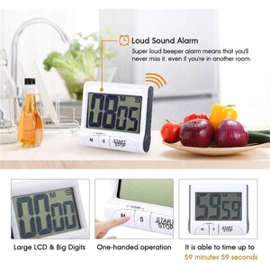 Stock Plastic Kitchen Cooking Timer mit Magnet-/Eier alarm Digital Count Up und Down Feature Gemeinsames Aussehen - Product Image 5