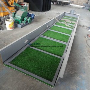 Mini equipamento portátil caixa de poreira mineração ouro Separador banqueiro alta Máquina sluicing Planta lavar ouro - Product Image 2