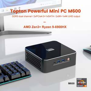 AMD AI Mini PC R9 8945HS 5 8645HS 2x2x 2x PCIe 4.0 2x2.5G LAN Windows11 MINIPC masaüstü bilgisayar oyun PC WiFi6 - Product Image 6