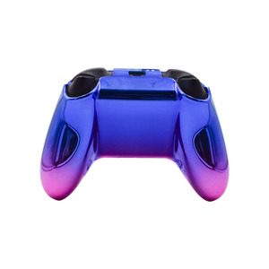 Xbox serisi X oyun denetleyicisi için altın kaplama kabuk koruyucu kılıf cilt degrade mavi mor kapak Xbox kablosuz denetleyici - Product Image 4