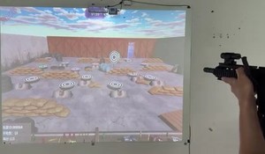 Многофункциональная многофункциональная Интерактивная настенная проекционная Лазерная пушки большого размера для взрослых - Product Image 3
