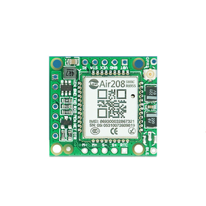 הקטן ביותר GPRS GSM מודול Air208 מיקרו SIM כרטיס Core לוח <span class=keywords><strong>Quad</strong></span>-band TTL יציאה טורית תואם SIM800L SIM800C