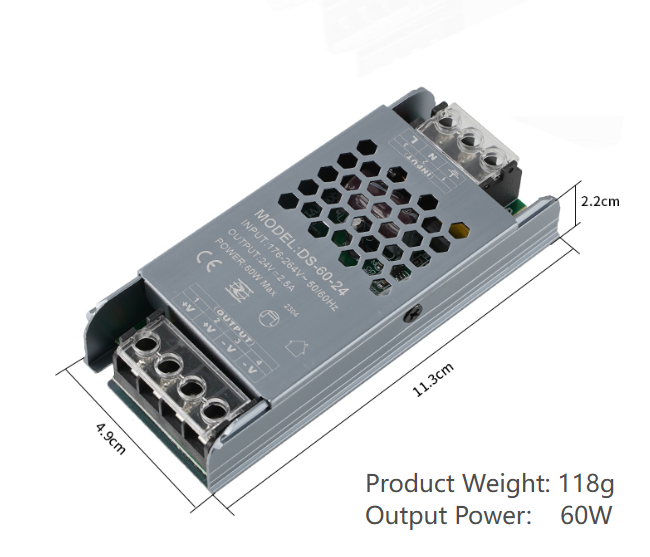 60W