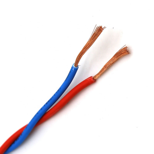 2 çekirdekli kanallar elektrik kablosu 450/750V Coprer 0.5 0.75 1 1.5 2.5mm PVC yalıtım esnek bükülmüş tel - Product Image 3