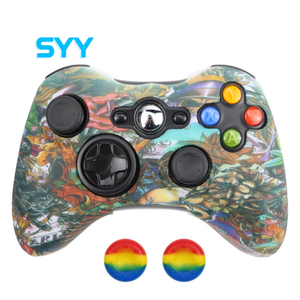 SYY Wireless Controller Soft Protective Shell Gamepad Silikon hülle Button Cap für Xbox 360 Spiel zubehör - Product Image 1