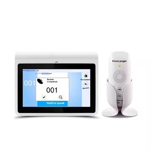 Professional <strong>Wireless</strong> Two-<strong>Way</strong> <strong>Intercom</strong> Pager Bell Confined Call <strong>System</strong> for Nursing Homes Tea Houses-Call Order Meal Room Service - Product Image 1