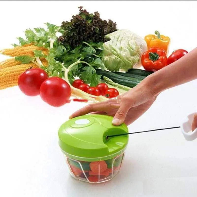 Robot da cucina per bambini Aglio Chopper A Base Di Carne Affettatrice Affettatrice di Verdure Cipolla Dadi Pepe Zenzero Taglierina Insalata