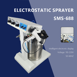 Çelik Metal PLC bileşenleri uyumlu KCI toz boya üretim hattı için yeni durum otomatik elektrostatik sprey tabancalar - Product Image 5