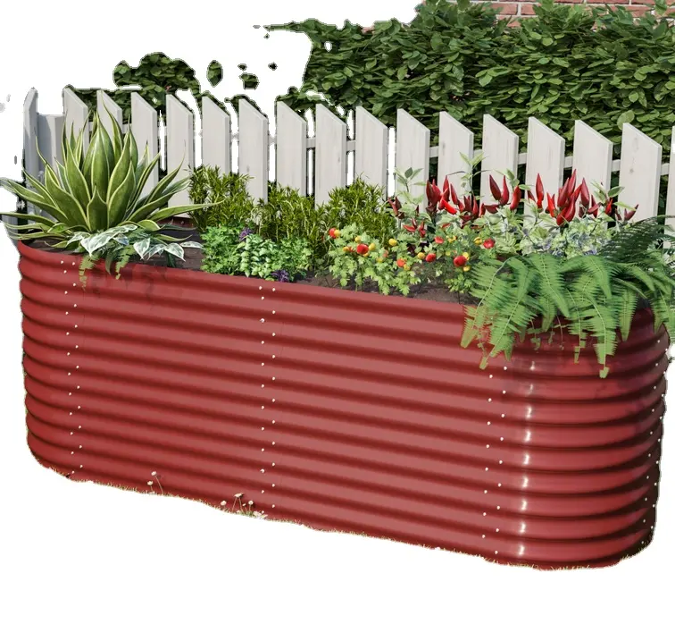 Raised garden bed for plant vegetable outdoor raised garden bed for family easy assemble raised garden bed