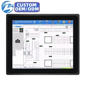 Monitor LCD industrial VGA de 17 pulgadas Bolinia con monitor LCD de pantalla táctil integrada táctil capacitiva a prueba de agua - Product Image 1