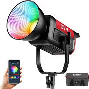 GVM Official PRO SD300C RGB LED Video Light 5600K Bowens Mount Silent <strong>Continuous</strong> <strong>Output</strong> Light APP/2.4G <strong>Control</strong> 360 - Product Image 1
