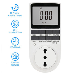 IT-Stecker Elektronischer digitaler Timer-Schalter Buchse Küchen-Timer-Steckdose Programmier bare Zeit buchse Steuerung - Product Image 2