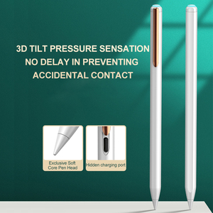 Oem & odm ปากกาสไตลัสสำหรับ iPad & สำหรับแอปเปิ้ลซ่อนการออกแบบพอร์ตชาร์จแท็บเล็ตแบบ capacitive หน้าจอสัมผัสฟังก์ชั่นเอียงทำ m - Product Image 3