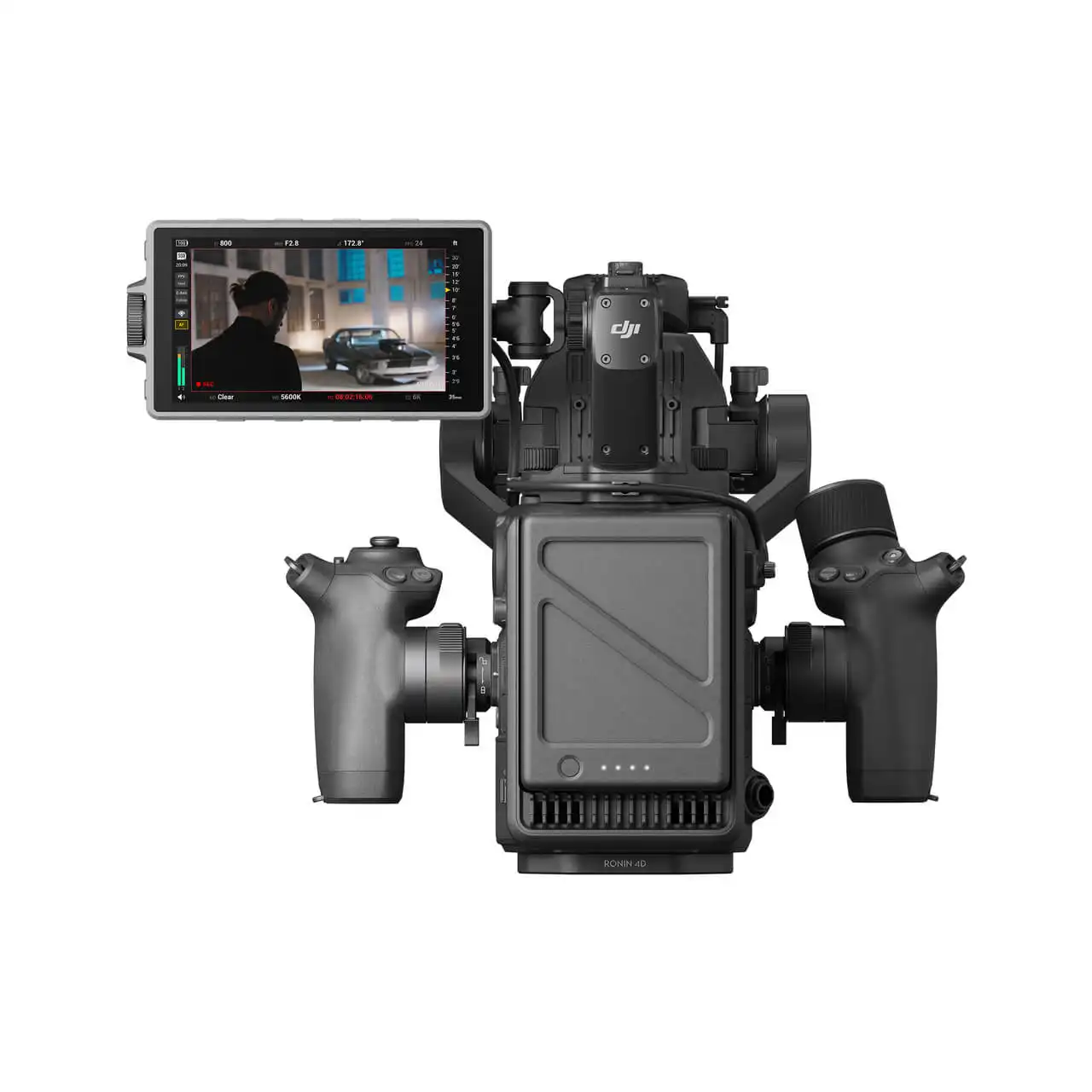 DJI Ronin-cardán estabilizador profesional para cámara de cine profesional, 4D-6K, 4D-8K, 4 ejes, original