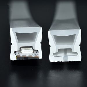 White Black Wall Ceiling 30x20mm Neon Cover Diffuser Silicon Profile <strong>Led</strong> for Double Low 15mm PCB <strong>Led</strong> Strip - Product Image 6