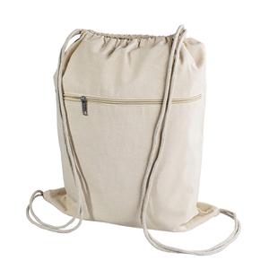 Leopard <strong>Pattern</strong> Cotton Drawstring <strong>Bag</strong> with Logo Print <strong>String</strong> Cloth Canvas for Packaging - Product Image 1