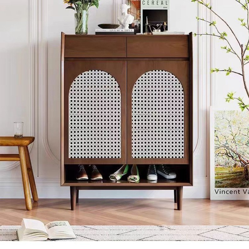 Madera de pino - Color nogal - 80*35*115cm