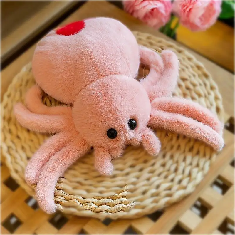 Halloween Spider Plush Toys Spider Stuffed Toys Doll Pillow For Kids Toy Gift