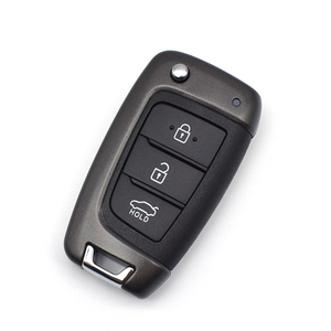 ปลอกกุญแจรีโมทอัจฉริยะพับได้แบบพับได้3ปุ่มสำหรับ H-yundai Accent KONA Tucson Elantra Accent Solaris Verna 2017 + - Product Image 5