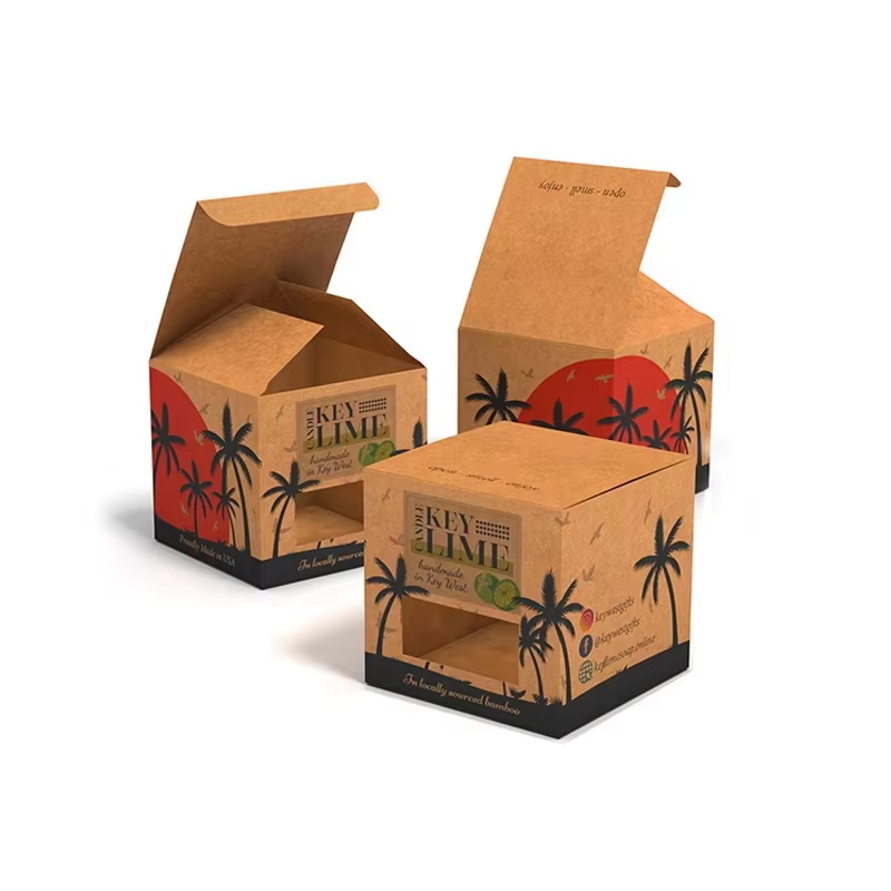 Boîte de papier kraft