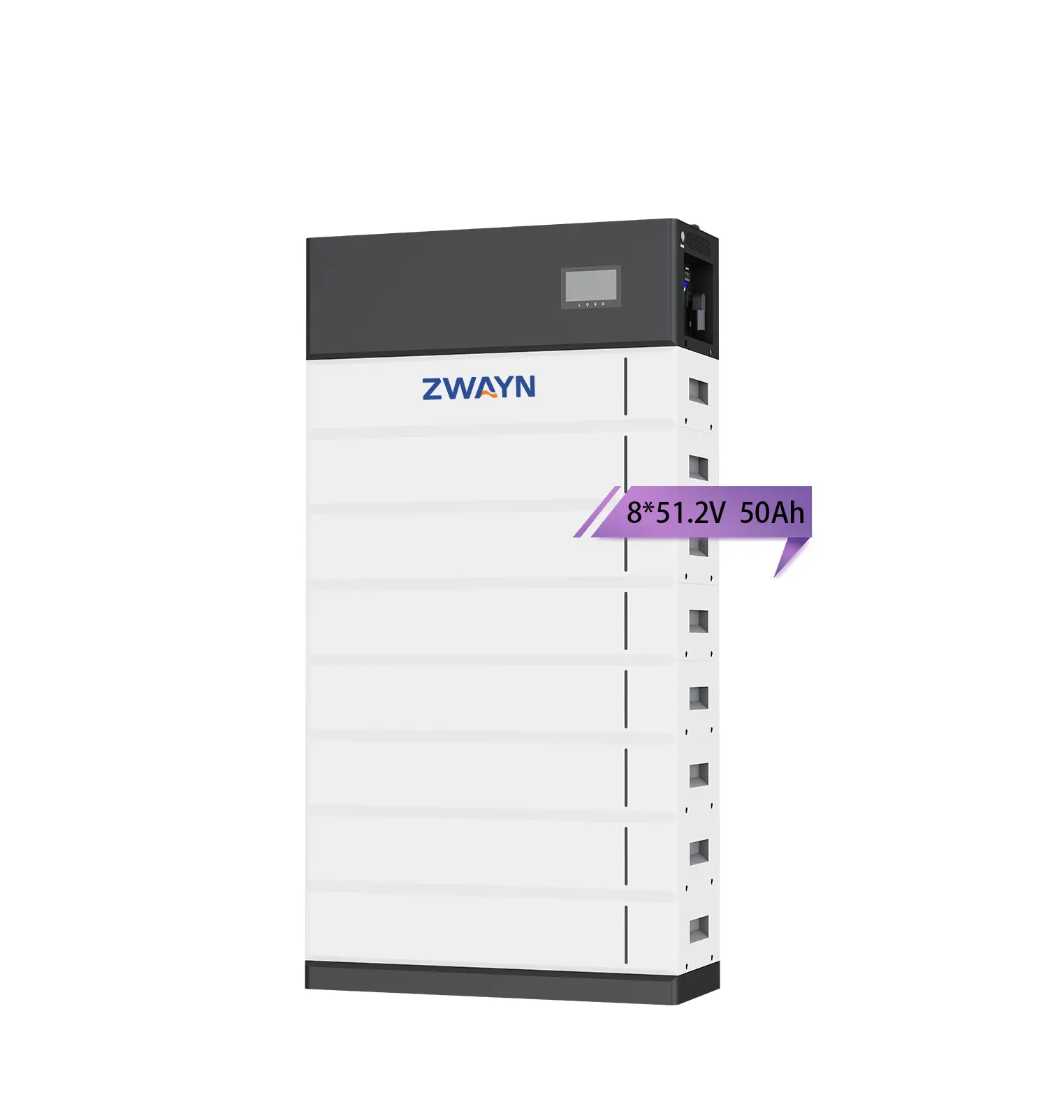 Zwayn baterai Lithium Solar, baterai Lithium Solar 10KW 15kW 20kW tegangan tinggi untuk sistem penyimpanan energi surya