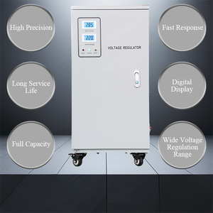 Entrada personalizada 260-400V Salida 220V 15KVA Regulador/estabilizador de voltaje monofásico automático de alta precisión - Product Image 3