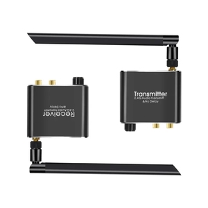 2.4ghz Wireless Wifi <strong>Audio</strong> Music Transmitter and Receiver With 3.5mm R/L RCA Wireless <strong>Audio</strong> Adapter for DVD TV <strong>Computer</strong> CD