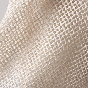 Free Meter Sample Lightweight 150cm Geometric <strong>Pattern</strong> Hollowed Out Polyester Soft Mesh Fabric for Clothes - Product Image 4