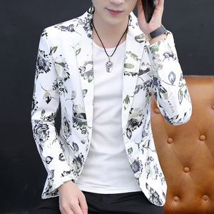 Chaqueta de traje informal para hombre, traje pequeño de estilo coreano, Top británico ajustado, de corte entallado, de estilo coreano, a la venta