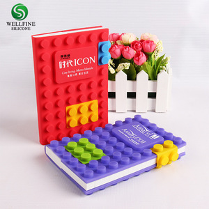 取り外し可能なブロック付きの最高品質のカスタムシリコンカバー日記ノートブック - Product Image 6